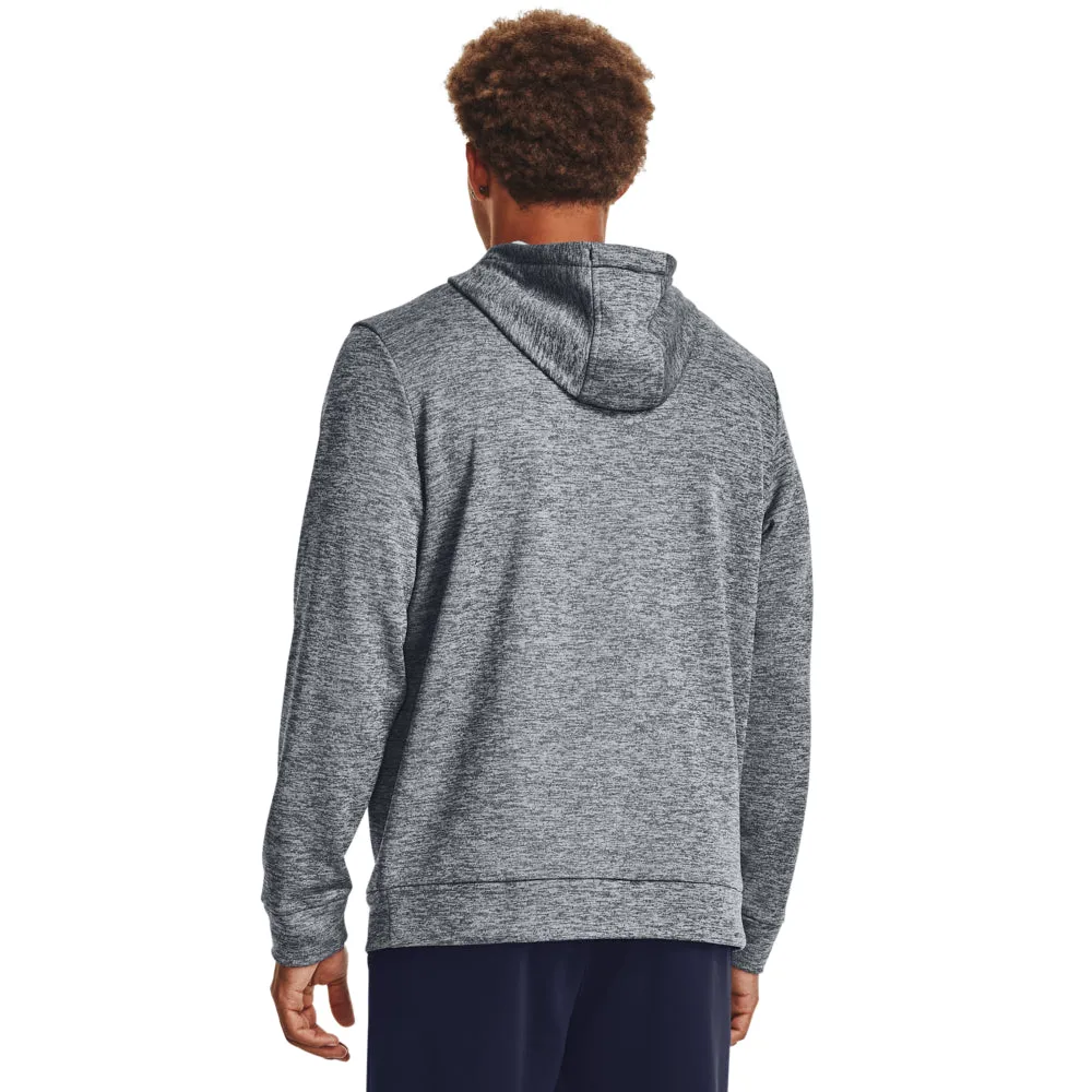 'Under Armour' Men's Armour Fleece Twist Hoodie - Pitch Grey / Black