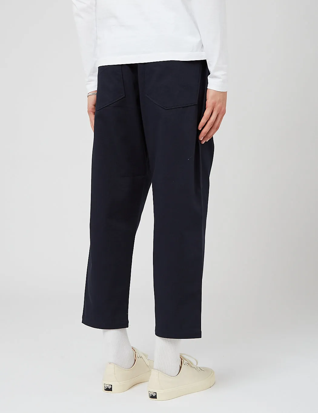 Universal Works Hi Water Trouser (Wide) - Navy Blue