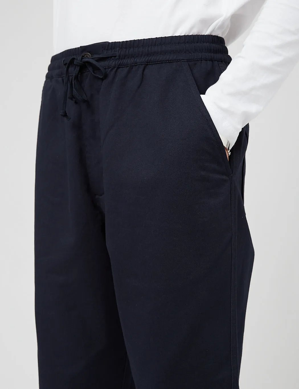 Universal Works Hi Water Trouser (Wide) - Navy Blue