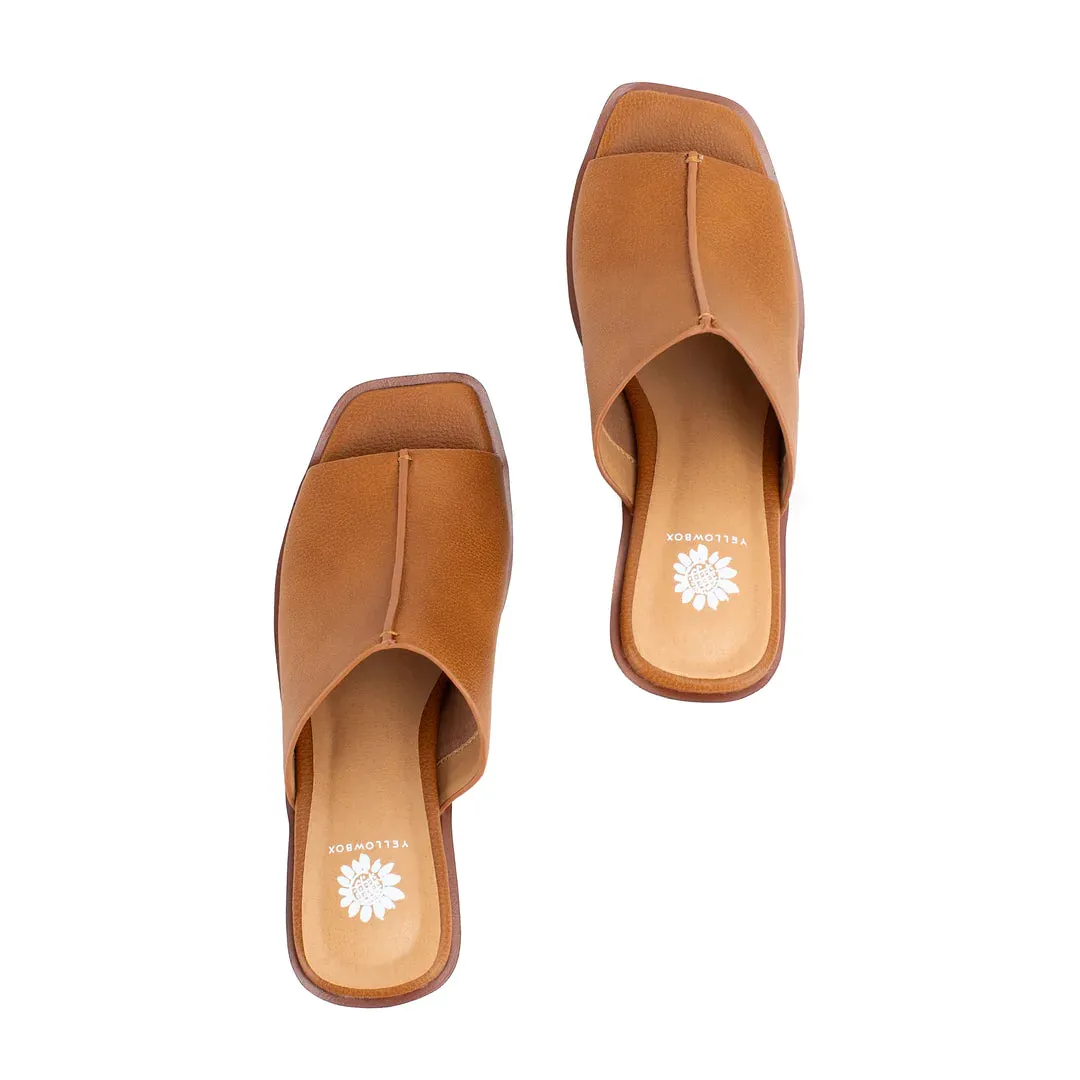 Vellore Wedge Sandal - Tan