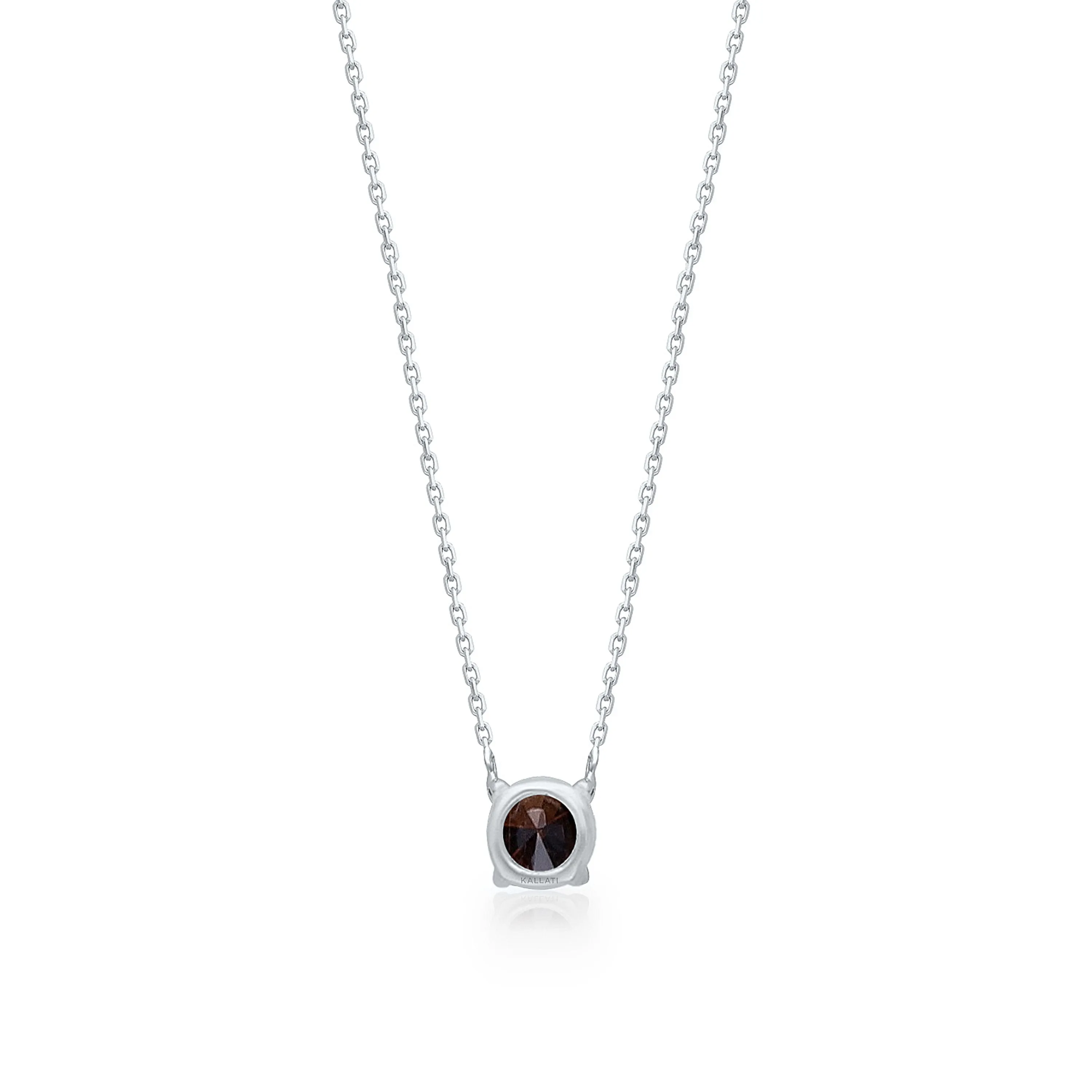 White Gold Coco Diamond Eternal Necklace