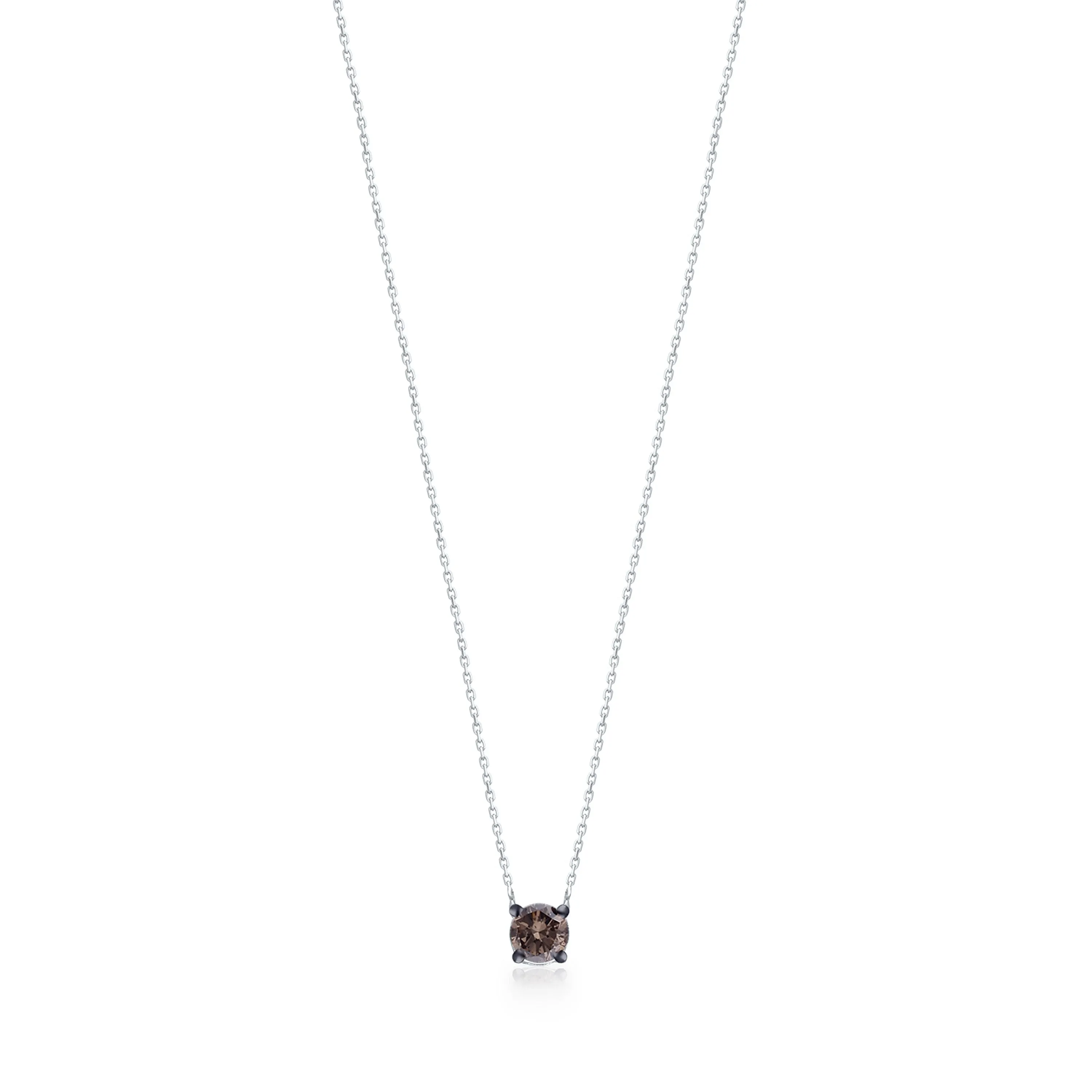 White Gold Coco Diamond Eternal Necklace