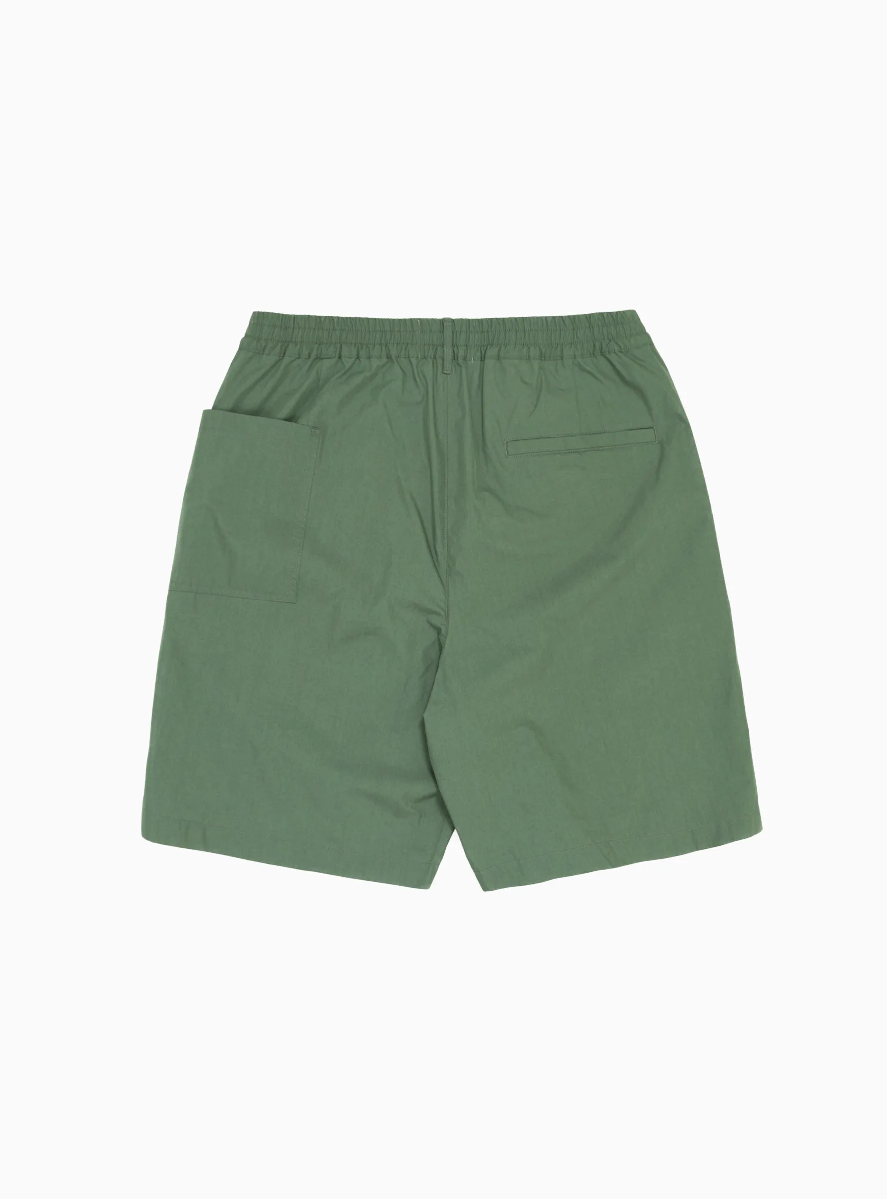 Wide Easy Shorts Cedar Green