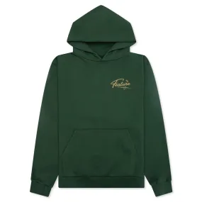 Wynn Shine Hoodie - Dark Green