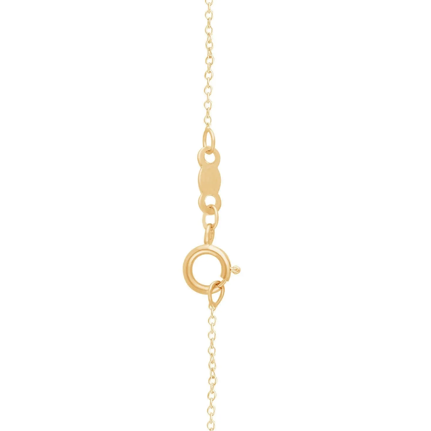 Yellow Gold Diamond Eternal Pendant